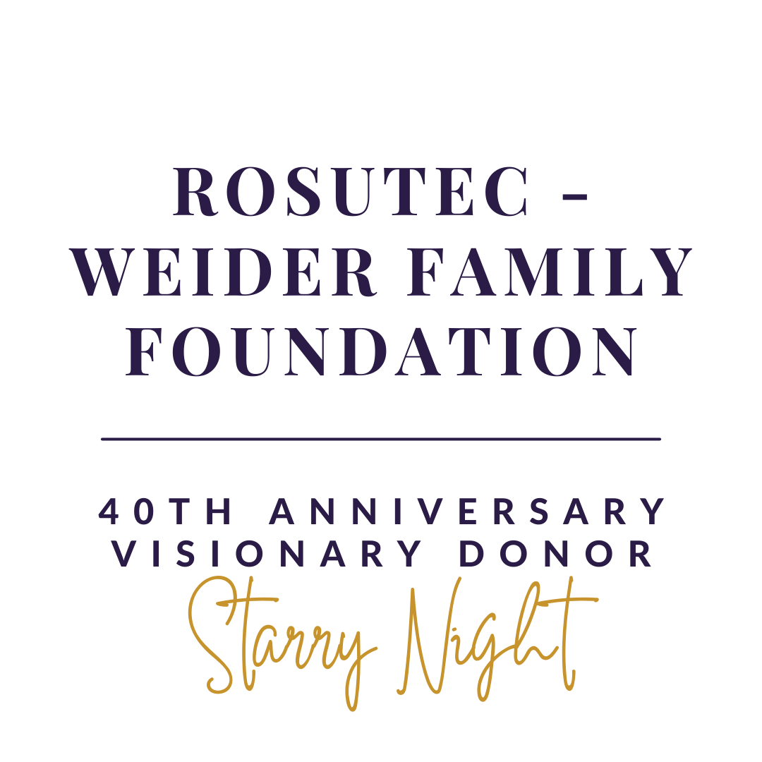 Starry Night Sponsor - Rosutec Weider Family Foundation