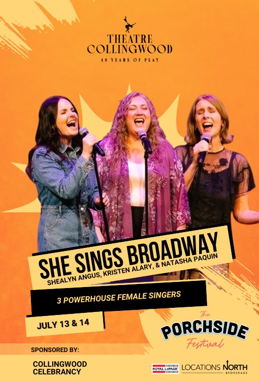 Porchside She Sings Broadway
